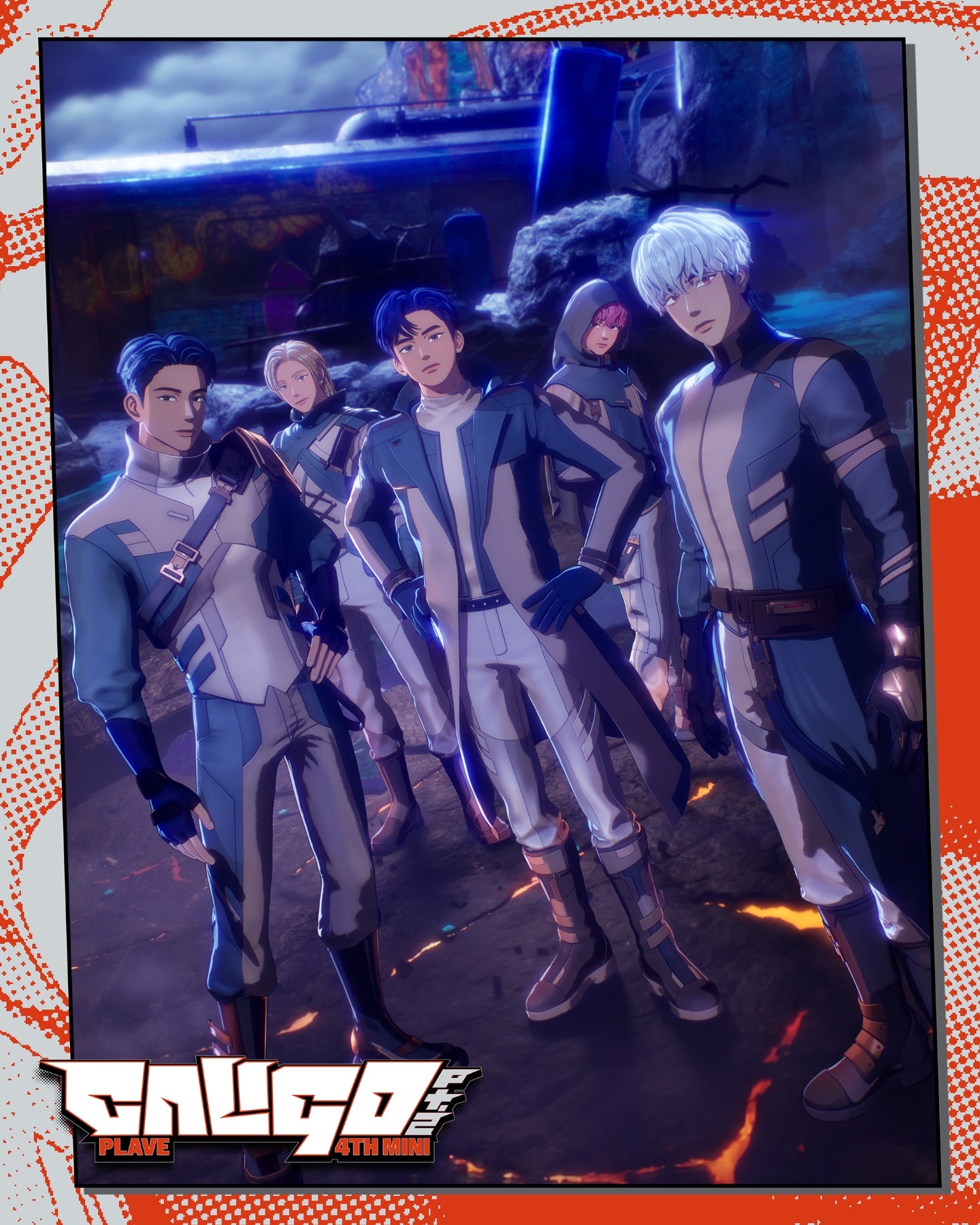 PLAVE 第四張迷你專輯 Caligo Pt.2 主視覺