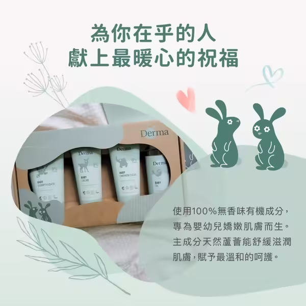 Derma 寵愛寶寶新生禮沐浴露商品圖