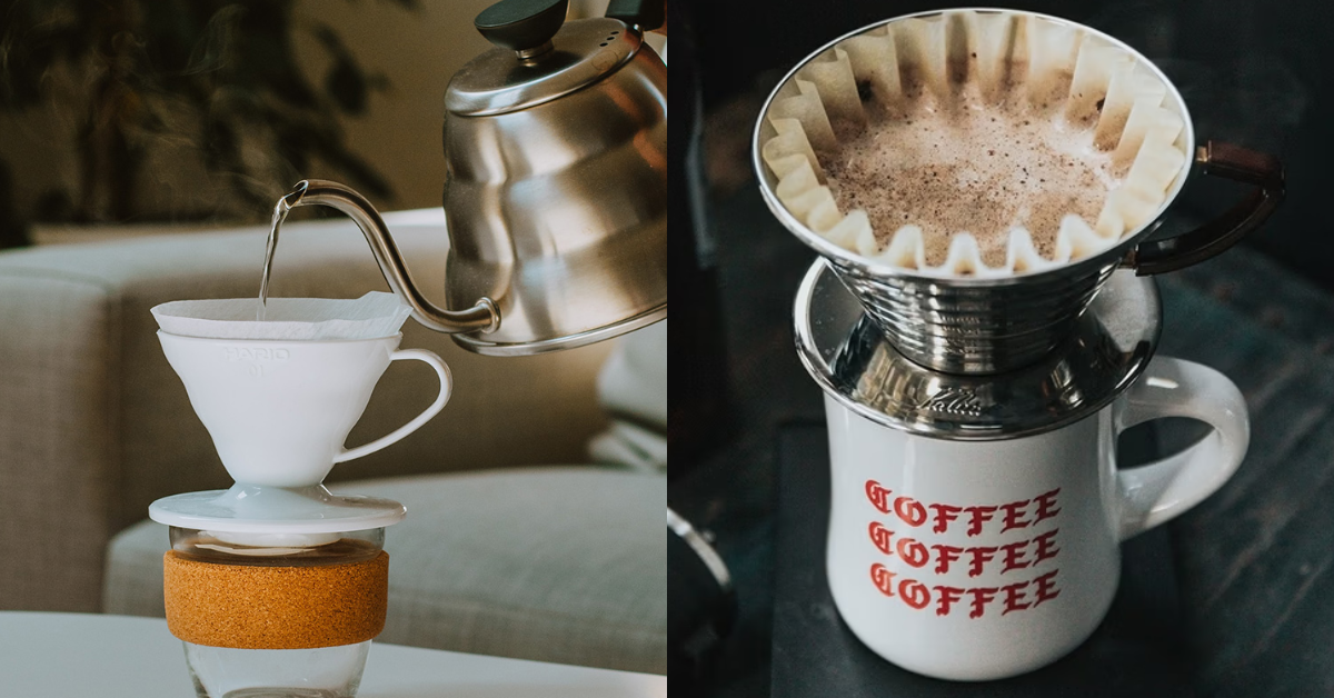 日式冰咖啡 濾杯選擇 HARIO V60 蛋糕濾杯 場景