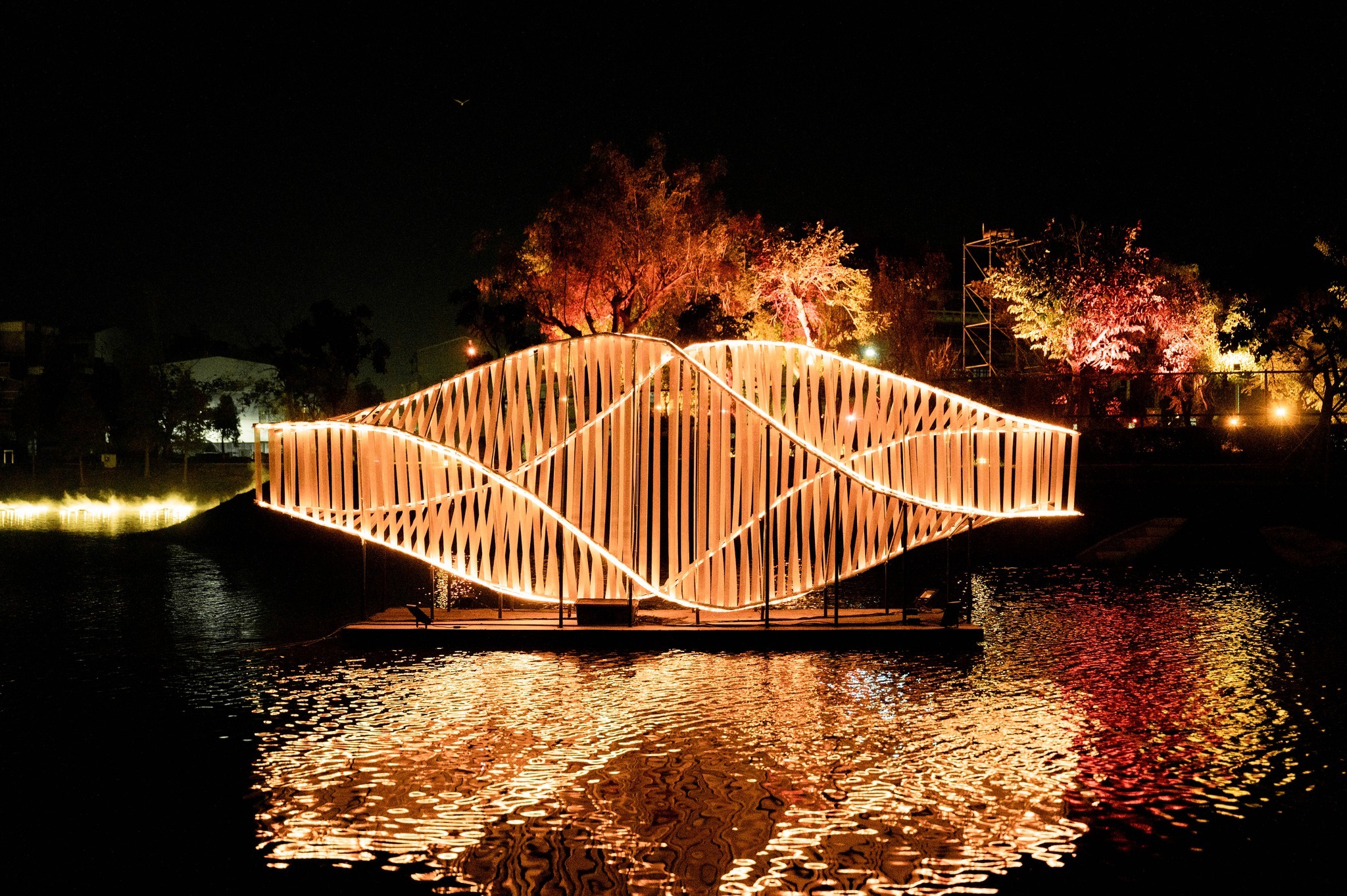 2026 台南月津港燈節（鹽水月津港）活動主視覺