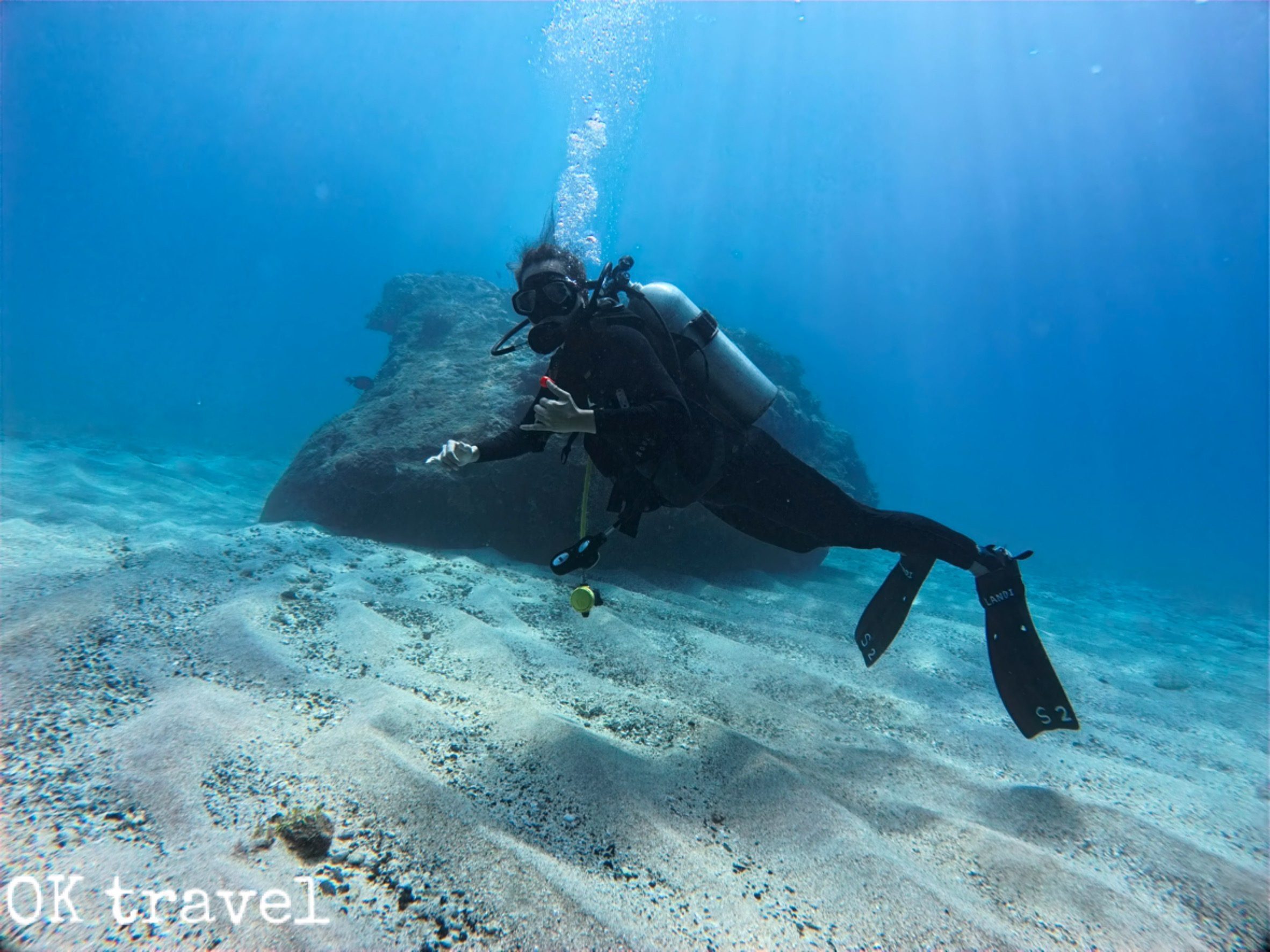 蘭嶼開元港玻璃海 全台最透明海水