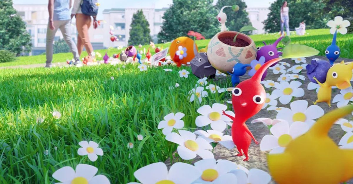 Pikmin Bloom 遊戲畫面