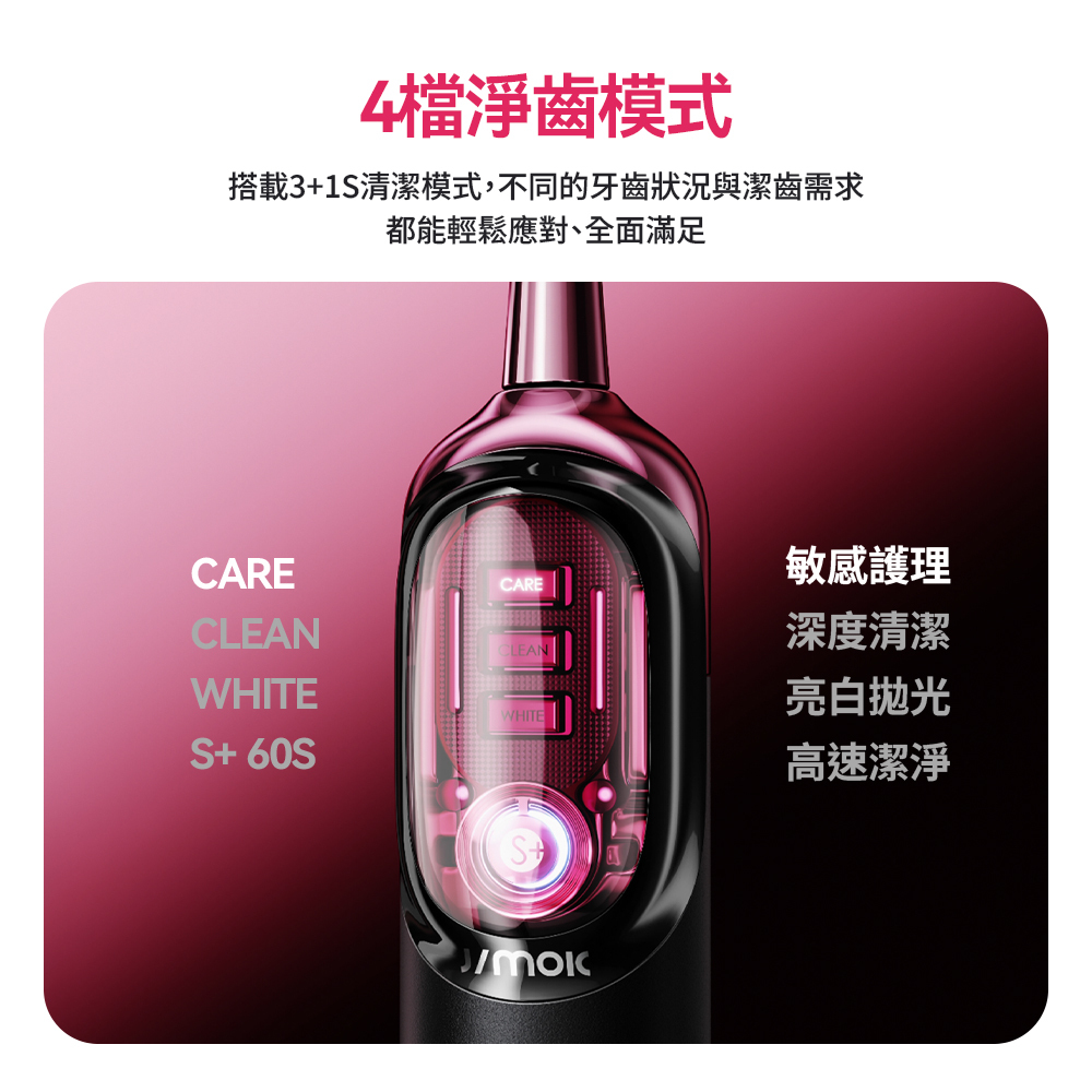 JIMOK J7 PRO 3+1S 四檔淨齒模式