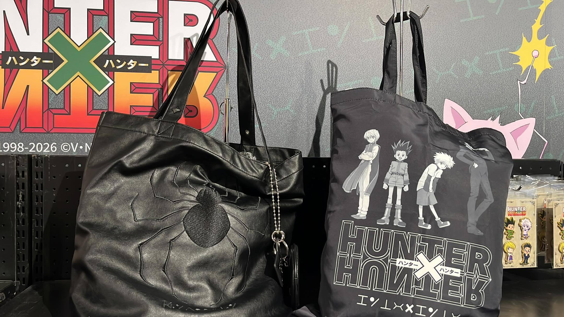 幻影旅團皮革托特包 蜘蛛刺繡 獵人快閃店限定