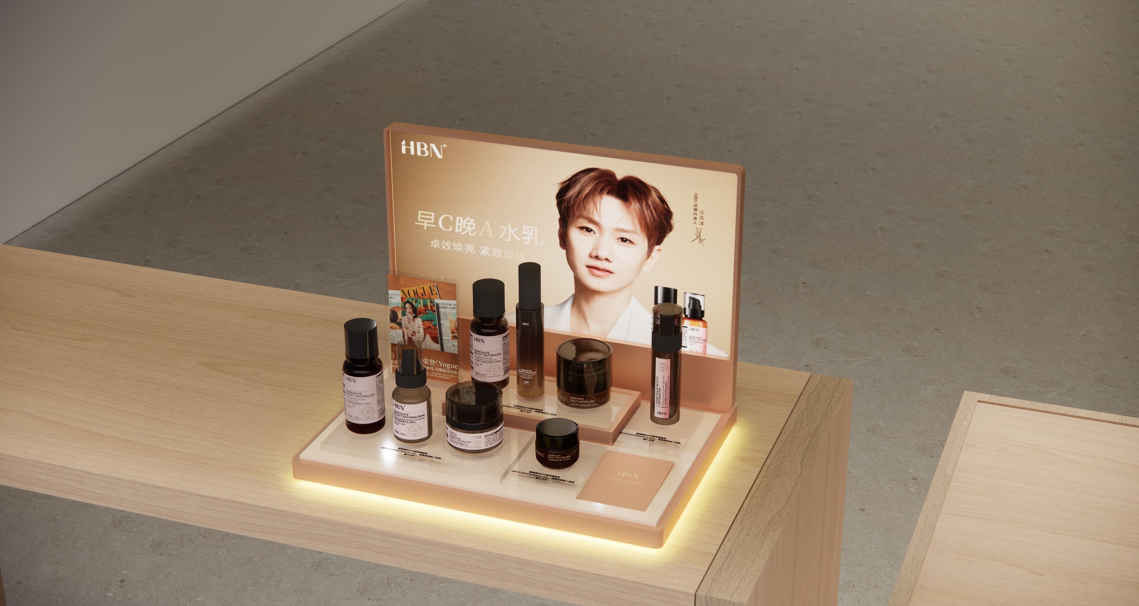 HBN 汪蘇瀧同款選品現場陳列｜快閃展區產品一覽