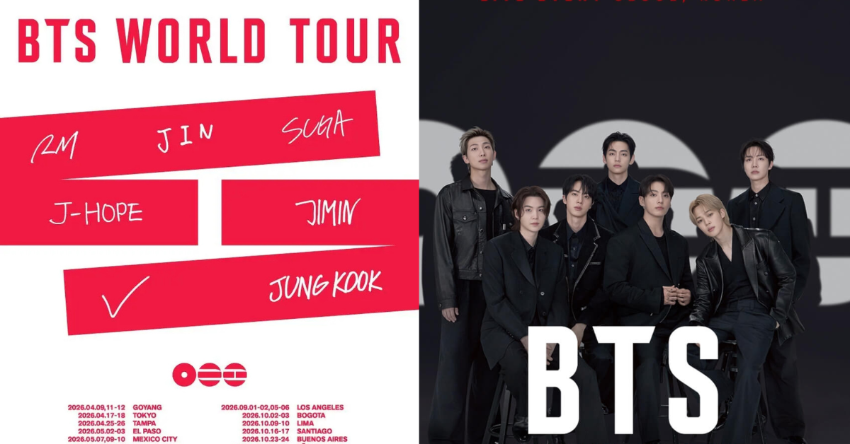 BTS 演唱會 2026 釜山場 高雄場 攻略主視覺