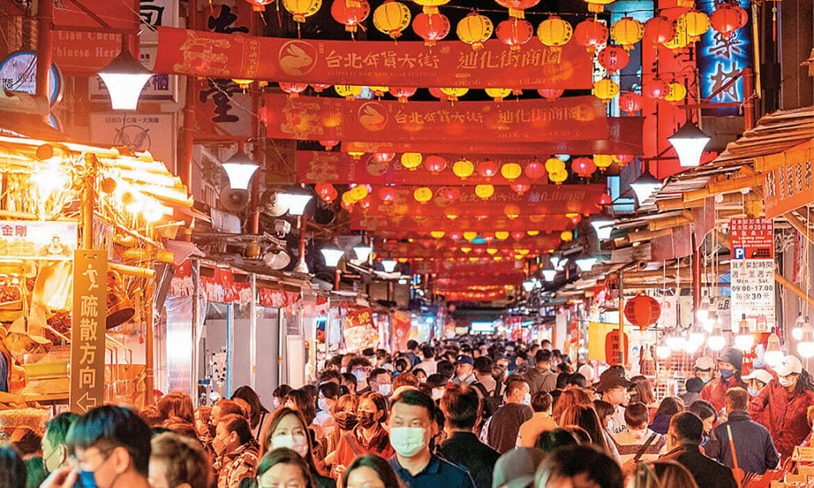 年貨大街街景示意