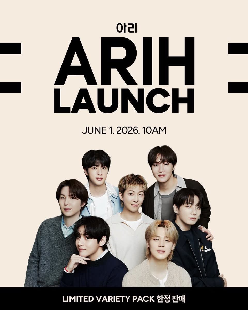 BTS ARIH Modern Noodle 主視覺