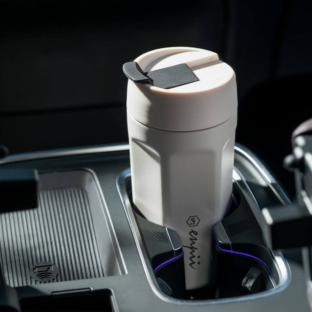 本因BOII六角316不鏽鋼保溫咖啡杯露營桌面擺設