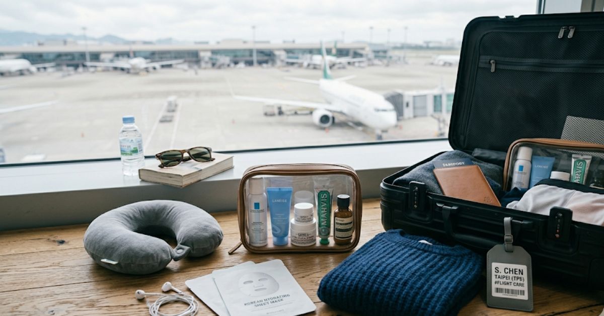 旅行保養情境圖