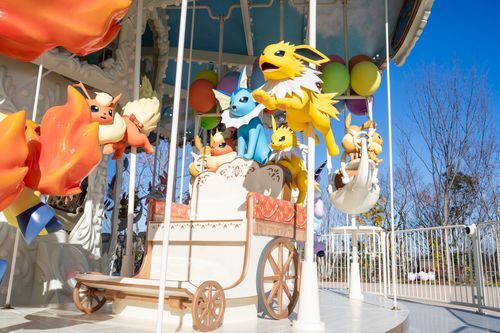 PokéPark KANTO 必玩設施「布伊布伊布步遊」