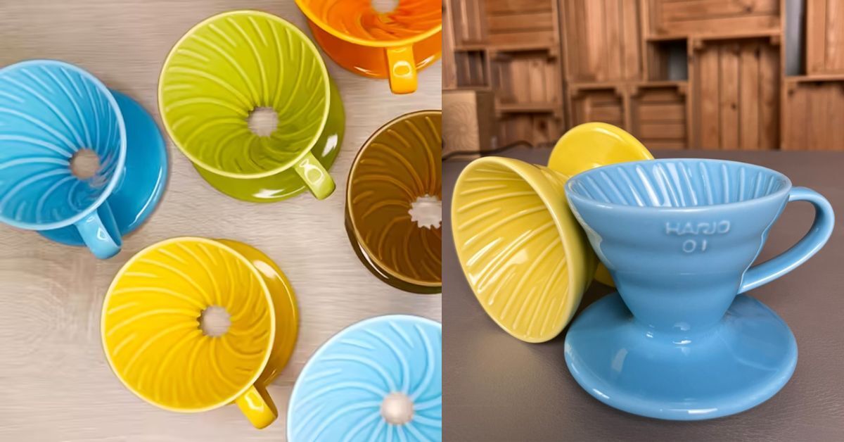 HARIO V60 彩虹磁石濾杯