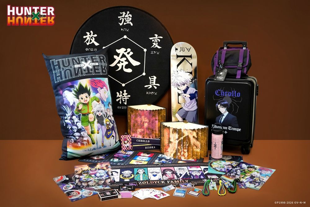 HUNTER×HUNTER 獵人快閃店 2026 限定周邊商品搶先看