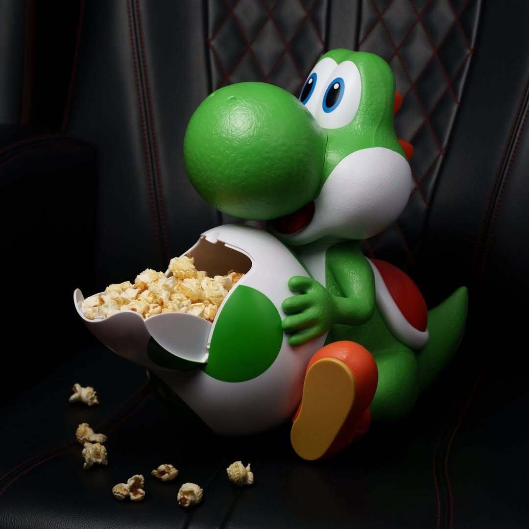 耀西造型爆米花桶