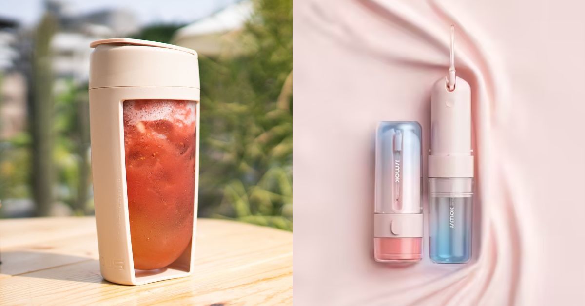 MOUS Fitness 運動搖搖杯 + JIMOK S2 便攜沖牙器