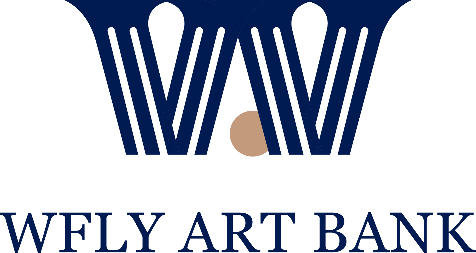 吾飛藝術銀行LOGO識別