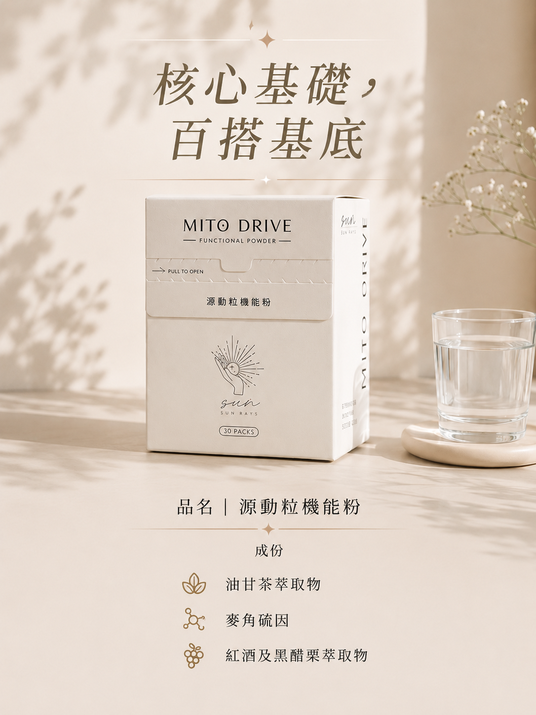 源動粒機能粉