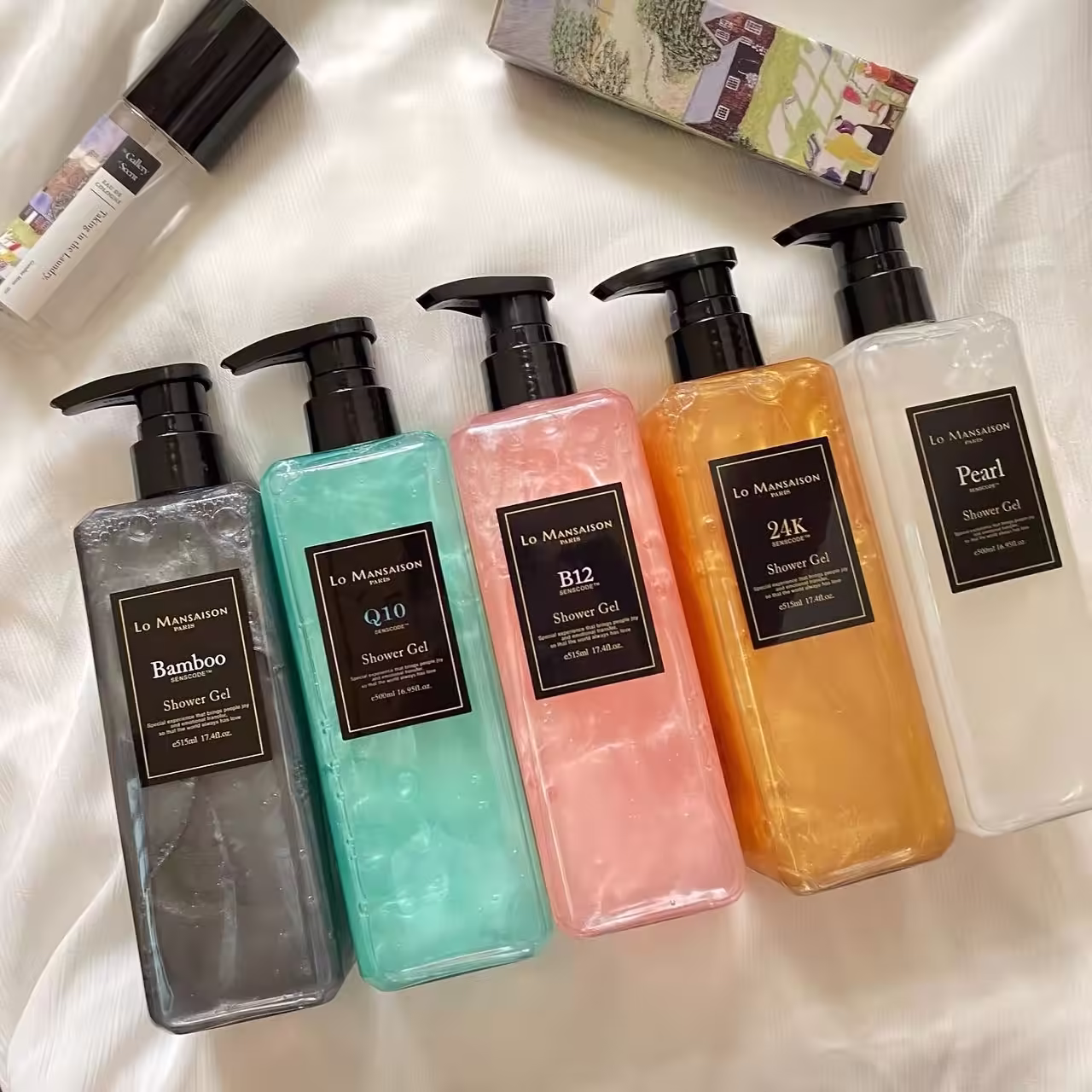 Lo Mansaison費洛蒙香氛沐浴精六款商品