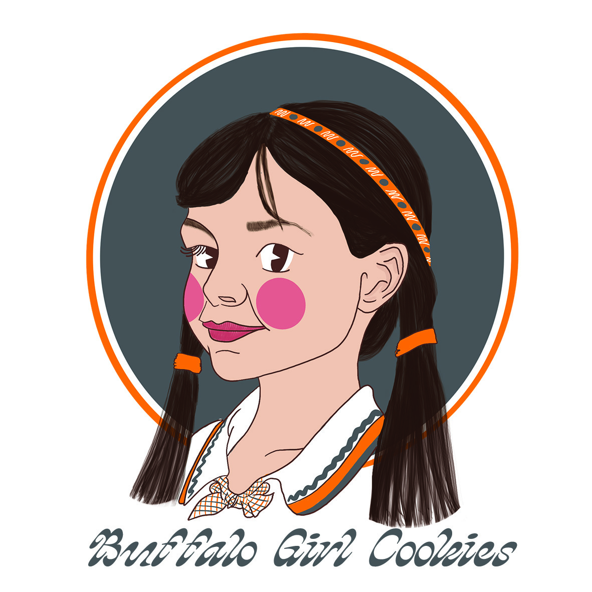 Buaalo Girl Cookie LOGO