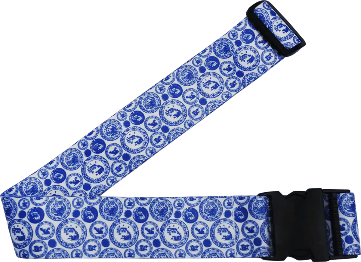 青花團圓 行李束帶 主圖