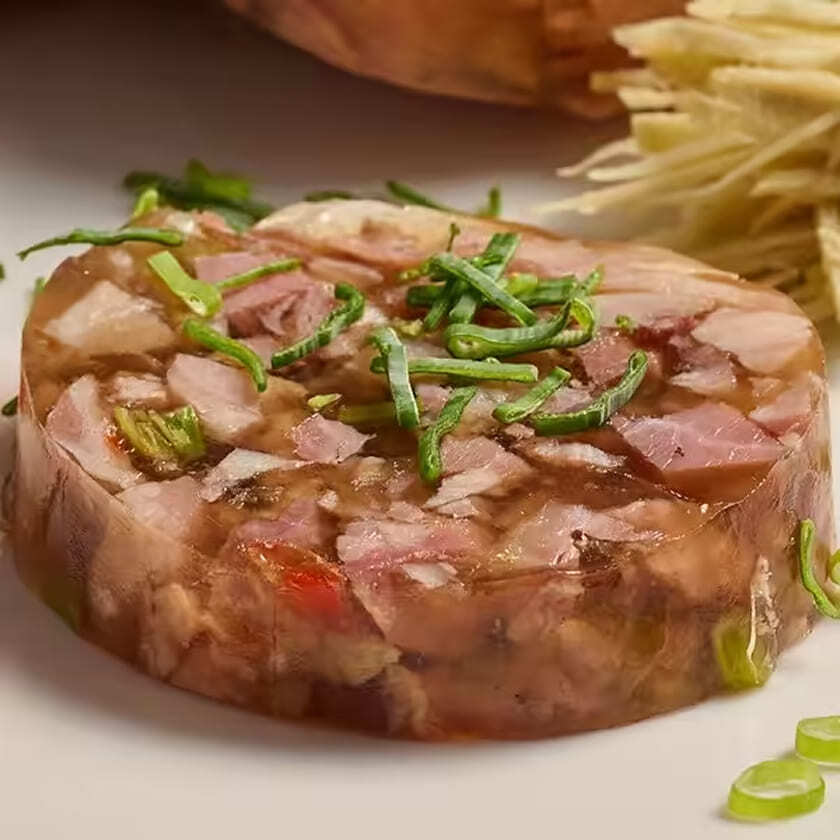 上湯琥珀豬腳水晶肉凍