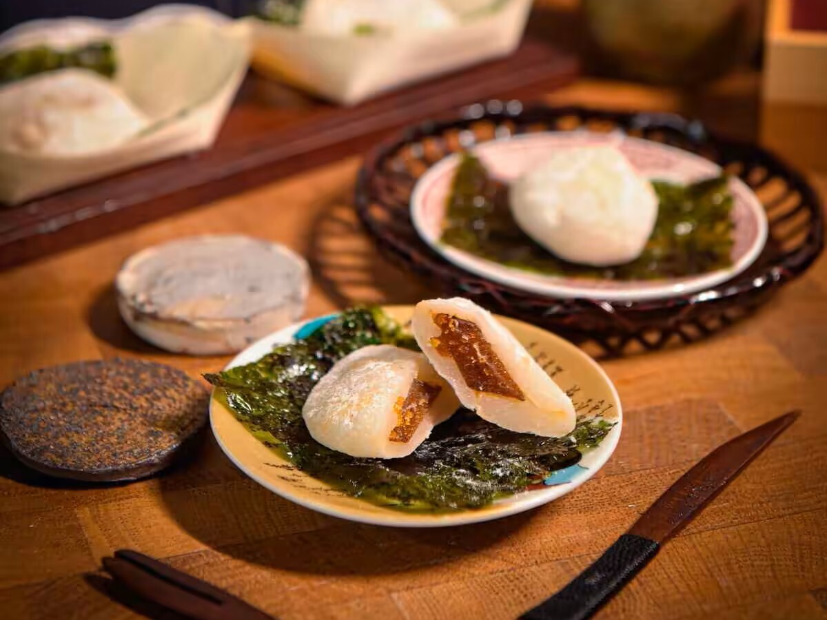 烏魚子年糕禮盒展示
