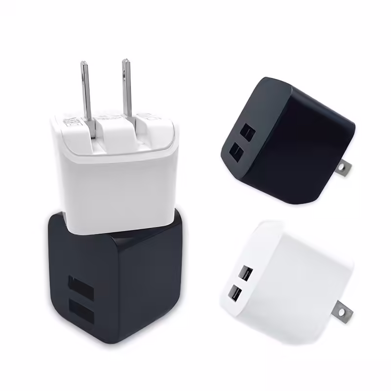 2.4A|雙孔USB|高速充電器|雙輸出|USB|折疊