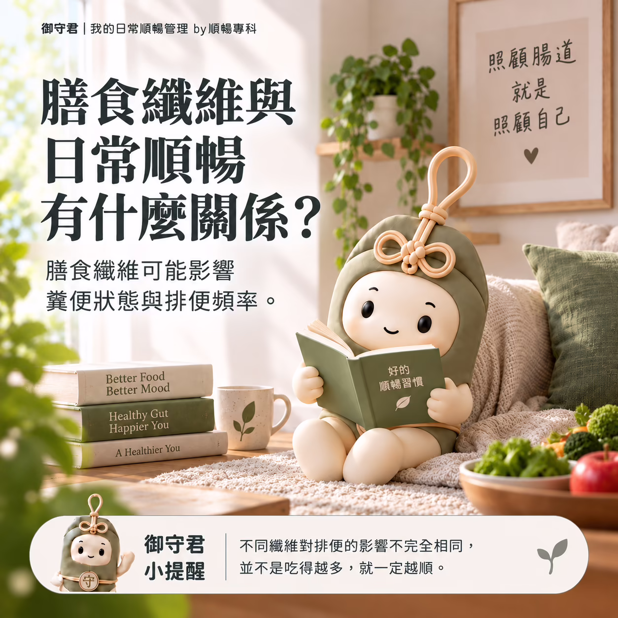 膳食纖維與日常順暢有什麼關係？