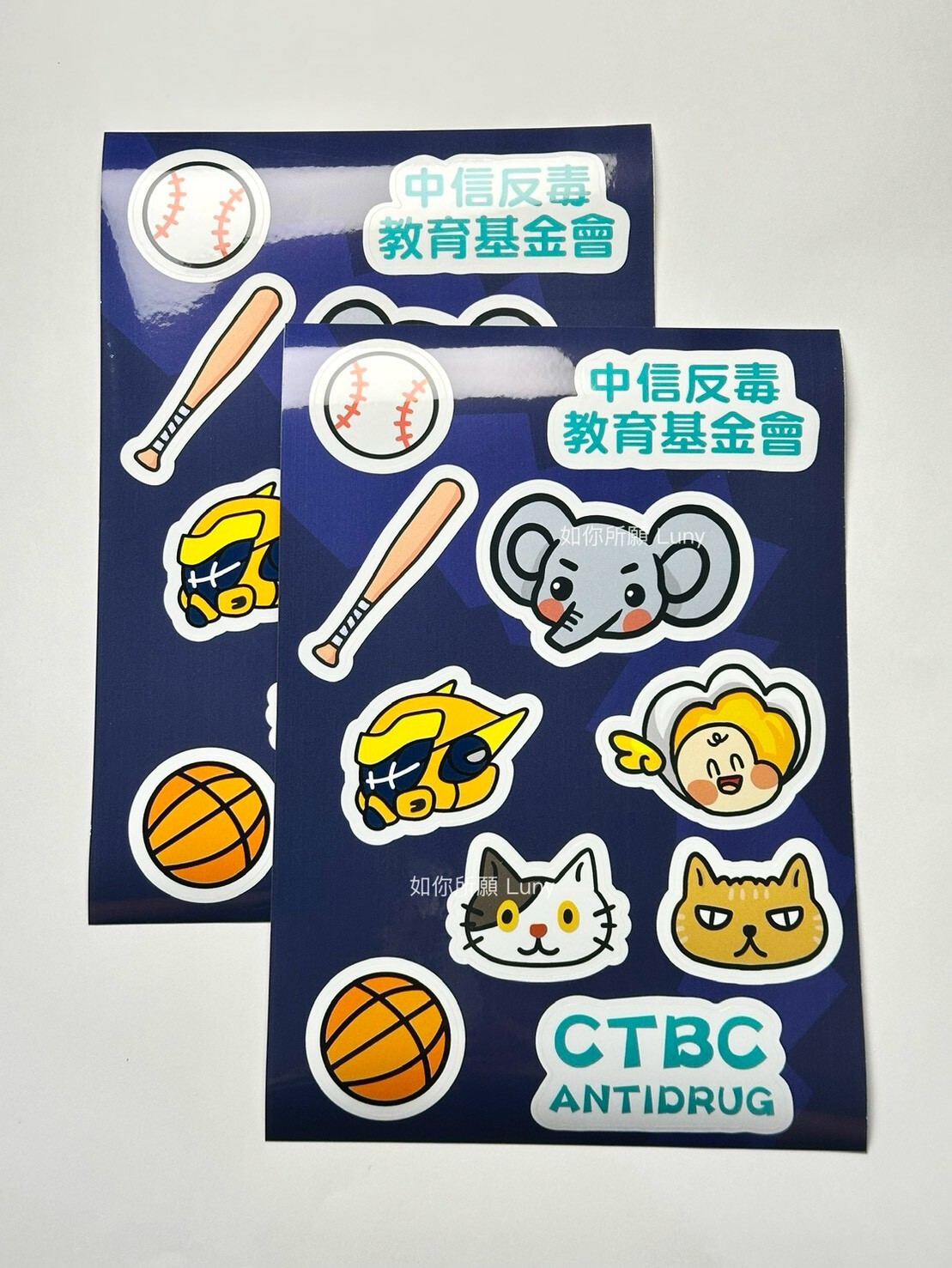 Dopa Show 圖鑑貼紙客戶成品案例