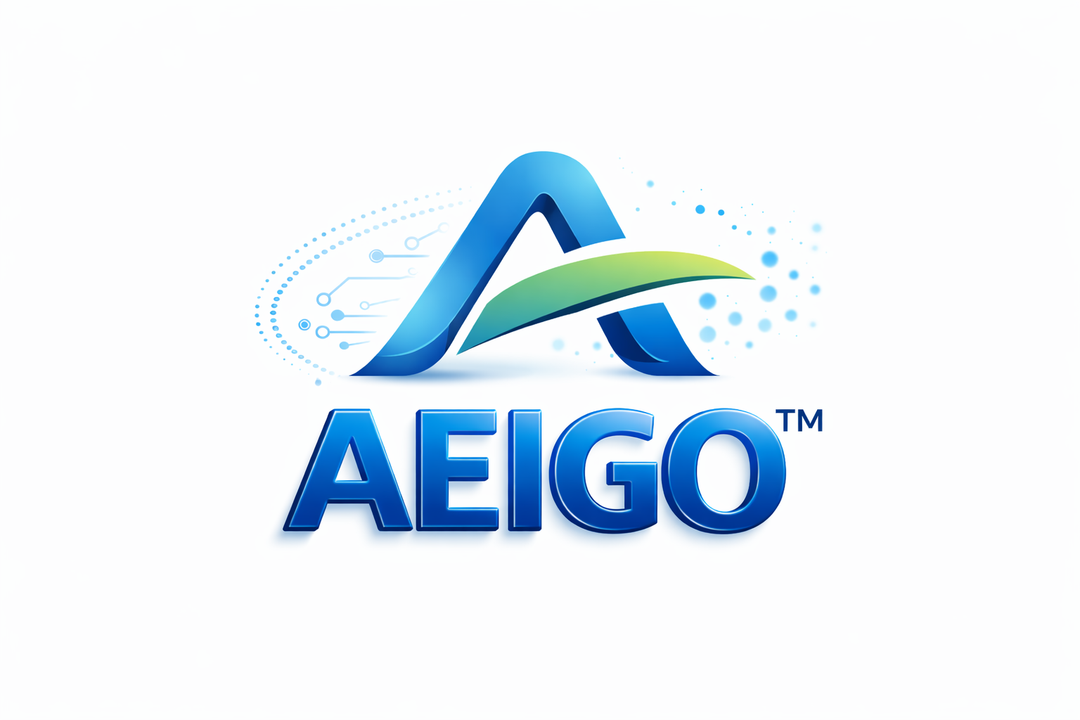 現代科技感AEIGO™標誌